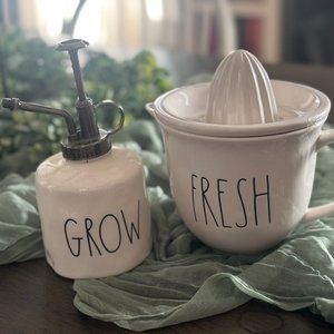 Rae Dunn "Fresh and Grow" Set